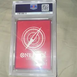Bandai One Piece Monkey D. Luffy Leader Foil ST01-001 Super Pre-Release PSA 8 2… - Image 2