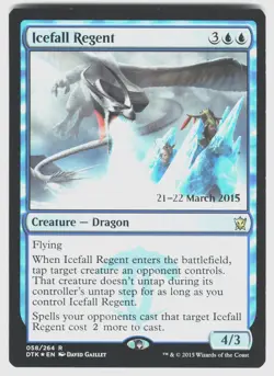 ICEFALL REGENT 58 R PRERELEASE CARDS MAGIC: THE GATHERING FOIL NM/M - Image 1
