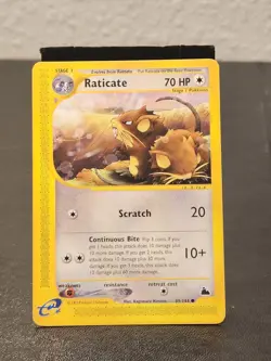 Raticate Pokemon e-Card Series Skyridge #89 2003 Tcg Card Trade Collect - Image 1