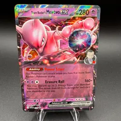 Team Rocket's Mewtwo ex - Holo Promo SV: Scarlet & Violet Promo Cards 216 NM - Image 1
