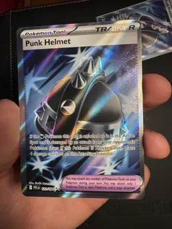 Pokemon TCG Punk Helmet Trainer Tool Holo Cards Lot - 3x PFL 121/094 - Image 3
