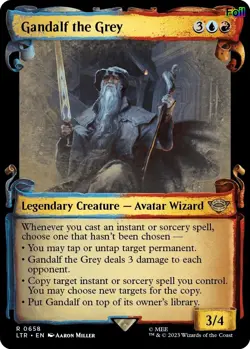 Gandalf the Grey (Showcase Scrolls) - EN - 658 - Universes Beyond: The Lord o... - Image 1