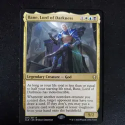 MTG Bane, Lord of Darkness Commander Legends: Battle for Baldur's Gate 267/361 - Image 1