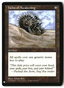 MTG Helm of Awakening [LIST - 145] LP 6-15 - Image 1