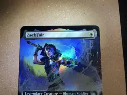 Zacks Fair Extended Art Foil Final Fantasy VII English Version Rare Card - Image 2