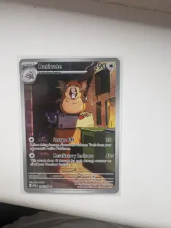 Pokemon TCG Raticate 99/88 POR Perfect Order IR Holo - Image 1