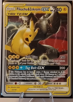 Pikachu & Zekrom GX World Championships 2019 TAG TEAM GX 33/181 - Image 1