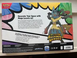 2x Pokemon Ascended Heroes Premium Poster Collection Gardevoir & Lucario Sealed - Image 4