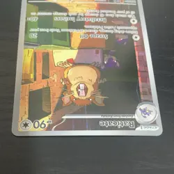 Pokemon TCG Raticate 099/088 Scarlet & Violet Reverse Holo Rare English 90 HP - Image 3