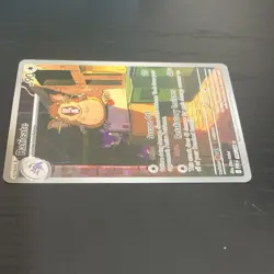 Pokemon TCG Raticate 099/088 Scarlet & Violet Reverse Holo Rare English 90 HP - Image 5