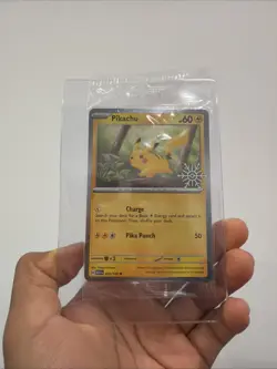 Pikachu - (Holiday Calendar) 025/165 Common Pokemon SEALED NM - Image 1