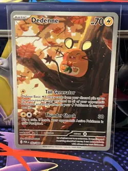 Pokemon TCG Dedenne 93/88 Perfect Order Illustration Rare Near Mint - Image 1