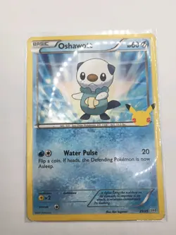 Oshawott - 21/25 M21 021/025 Pokemon McDonald's 25th Anniversary Promos Promo... - Image 1
