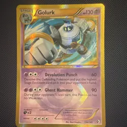 The Pokemon Company Golurk 150/149 Boundaries Crossed Holo Secret Rare 2012 - Image 1
