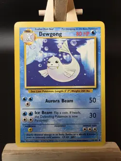 Pokemon TCG Dewgong Base Set 1999 25/102 NM - VLP - Image 1