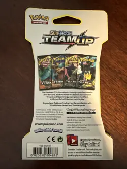 Pokemon TCG Sun & Moon Team Up Sleeved Booster Pack Factory Sealed - Image 2