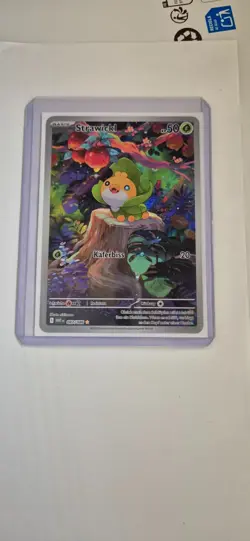 Pokemon Weiße Flammen Deutsch - Sewaddle Art Rare WHT 087/086 - Image 1