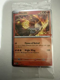 Ho-Oh Gamestop Stamped Promo Pokemon TCG - Image 1