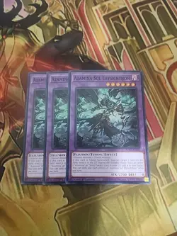 3X Azamina Sol Erysichthon (ROTA-EN032) - Common - 1st Edition NM Yugioh - Image 1