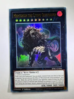 Mercurium the Living Quicksilver BPRO-EN084 Ultra Rare 1st Ed YuGiOh Card NM - Image 1