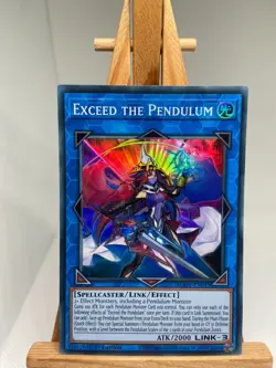 Exceed The Pendulum - Super Rare 1st Edition AGOV-EN045 - NM - YuGiOh - Image 1