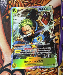 Roronoa Zoro ST29-014 SR ONE PIECE Tcg Card Game NM - Image 1