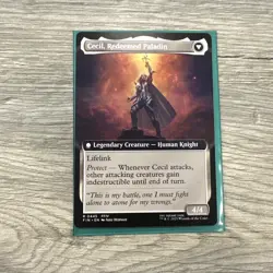 MTG Cecil, Dark Knight (Extended Art) Final Fantasy Regular #0445 - Image 2