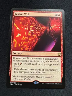 Jeska's Will - NM - Commander Legends - MtG - Image 1