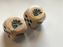 mtg spindown dice collection - black lotus magic dice - gaming dice - Image 5
