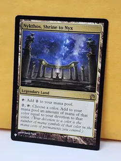 1x Nykthos, Shrine to Nyx, NM, The List (PLST), Magic: the Gathering, MtG - Image 2
