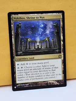 1x Nykthos, Shrine to Nyx, NM, The List (PLST), Magic: the Gathering, MtG - Image 3