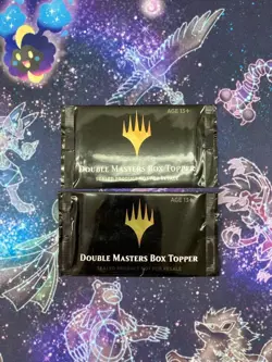 MTG Double Masters Box Topper 2 Pack Set English Version - Image 1