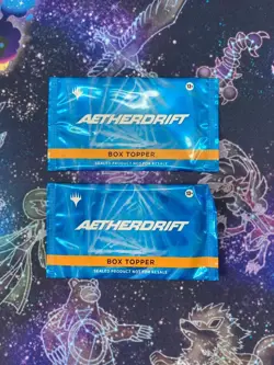 MTG Aether Runoff English Collector Box Topper 2 Pack Set - Image 1
