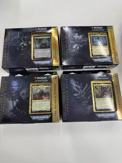 MTG Commander Deck Warhammer English Version Set of 4 - Image 1