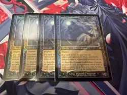 MTG Daussy's Walking in the Void Old Frame English Foil 4 pieces Domestic Set - Image 1