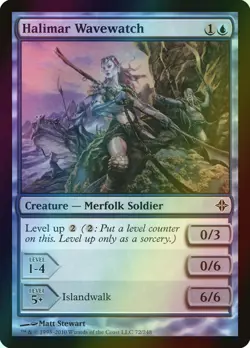 MTG Halimar Wavewatch Foil ** Rise of the Eldrazi ** English - Image 1
