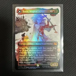 MTG Magic Warrior Tina Borderless Foil English - Image 1
