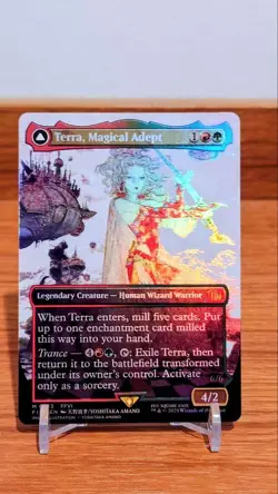 MTG FF Magical Warrior, Tina English version FOIL - Image 1