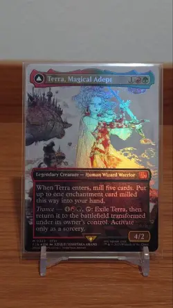MTG FF Magical Warrior, Tina English version FOIL - Image 3