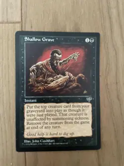 MTG Shallow Grave English version - Image 1