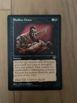 MTG Shallow Grave English version - Image 2