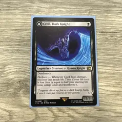 MTG Final Fantasy Cecil, Dark Knight Legendary Creature RARE REGULAR #0091 - Image 1