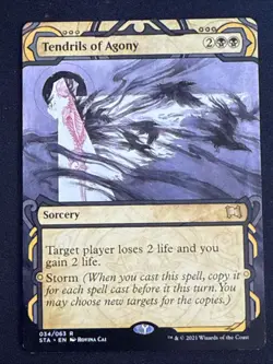 1x Tendrils of Agony (34) Strixhaven Mystical Archive LP MTG Magic x1 MKE - Image 1