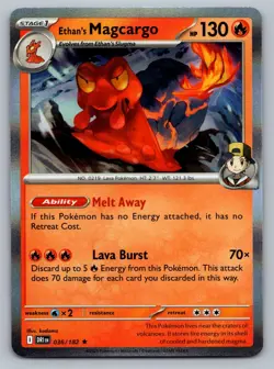 Pokemon TCG ME: Ascended Heroes Ethan's Magcargo 024/217 - Image 1