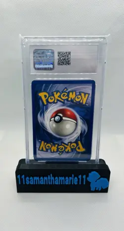 1999 Gastly Pokemon Base Set CGC 7.5 - Image 2