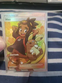 Guardians Rising #144/145 Hau (Full Art) Pokemon Trainer - Image 1