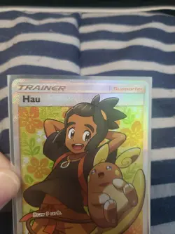 Guardians Rising #144/145 Hau (Full Art) Pokemon Trainer - Image 3