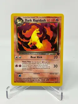 Pokemon Team Rocket Dark Rapidash 44/82 Non-Holo Pack Fresh - Image 1