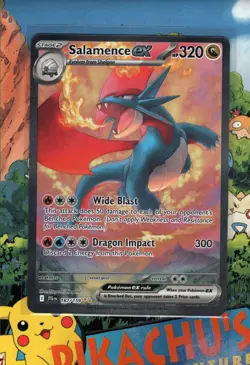 Pokemon TCG Salamence EX 187/159 Pokemon Journey Together NM/M - Image 1