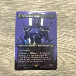 Magic: Final Fantasy MTG Cecil Dark Knight Redeemed Paladin Rare Foil 0380 - Image 1